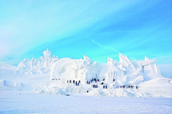 太阳岛雪博会29日正式开园