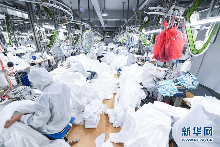 「新华网」“转型”生产助力抗“疫”