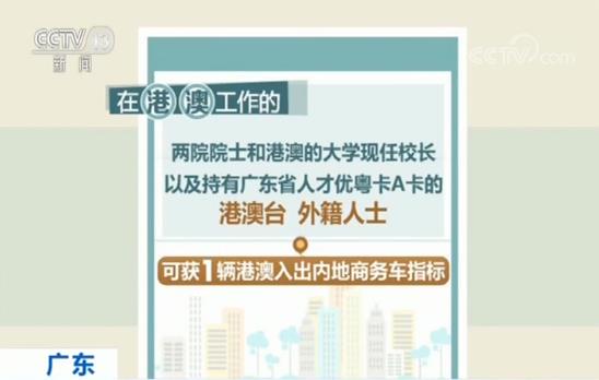 广东放宽粤港澳跨境小汽车指标申请 4月15日实施