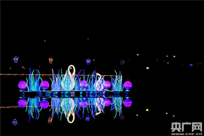 （市州二级-市州要闻，移动端）四川眉山樱花博览园2019新春灯会启幕