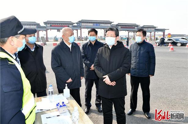 王东峰在保定市调研检查坚定不移防控抗击疫情有力有效复工复产保发展