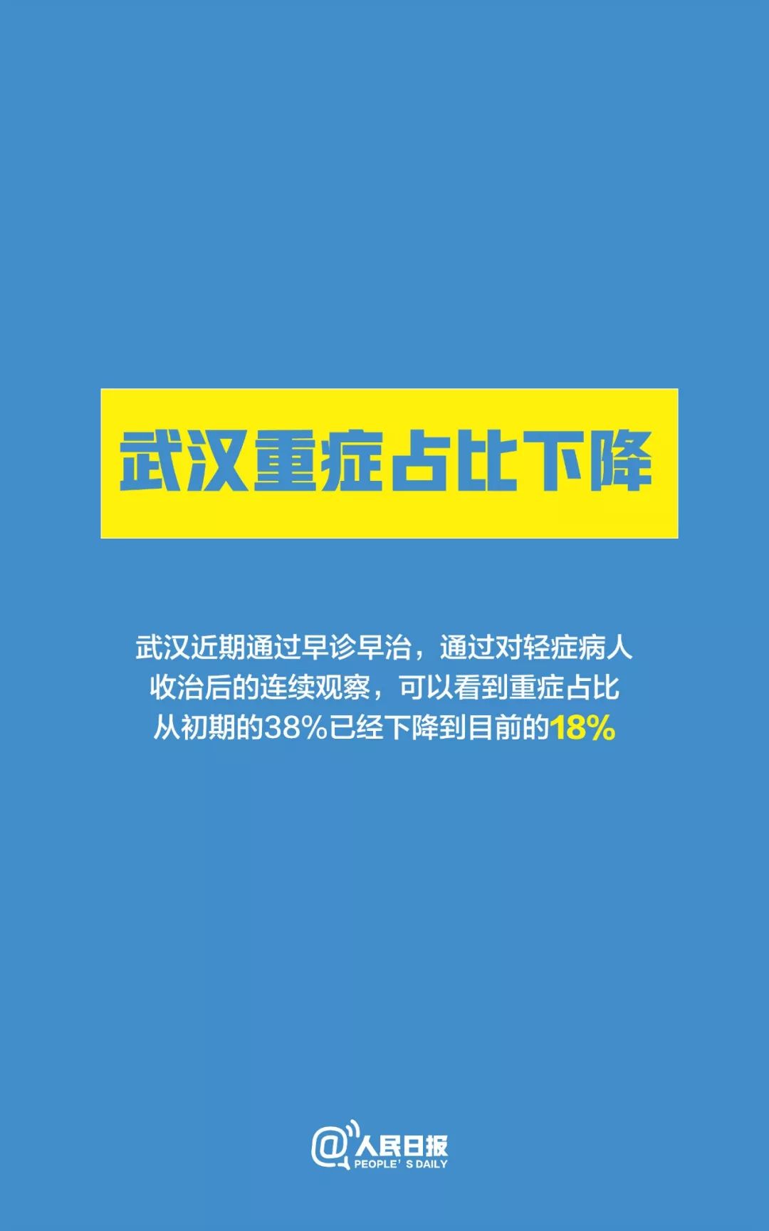 「人民日报」疫情防控关键阶段，10个好消息来了！