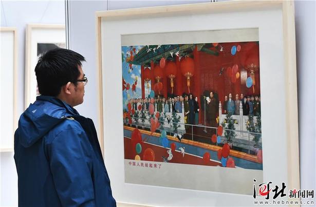 欣赏年画精品 再现年味记忆——“我爱你 中国”迎新春年画展在河北省图书馆举办