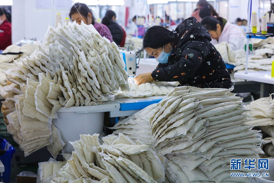河南光山：小羽绒成就大产业