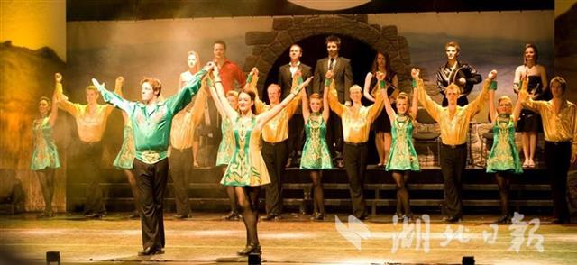 爱尔兰踢踏舞《舞之韵》在鄂上演