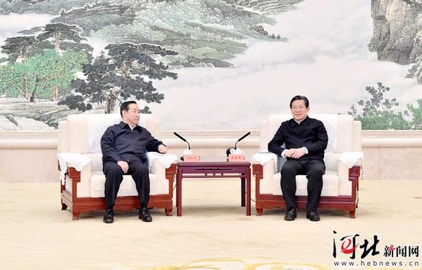 王东峰与司法部部长傅政华举行工作座谈