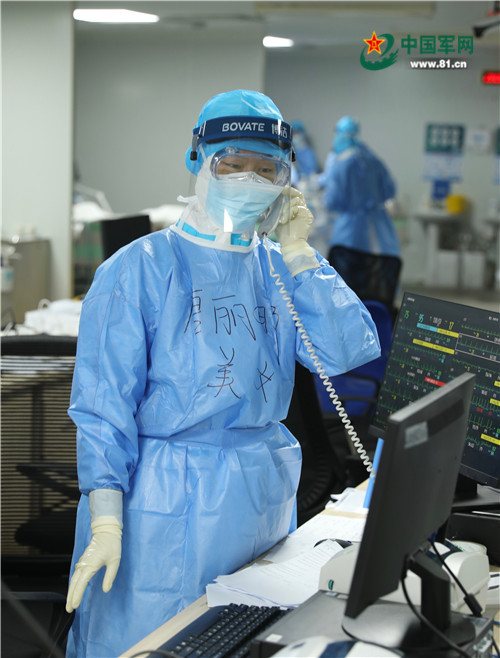 【中国军网】确认过眼神，她们是重症监护室的“美女”和“仙女”