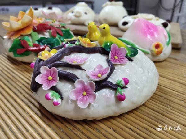 【焦点图】【移动焦点图】蒸花馍,迎新年!这位河南姑娘做的花馍太好看啦