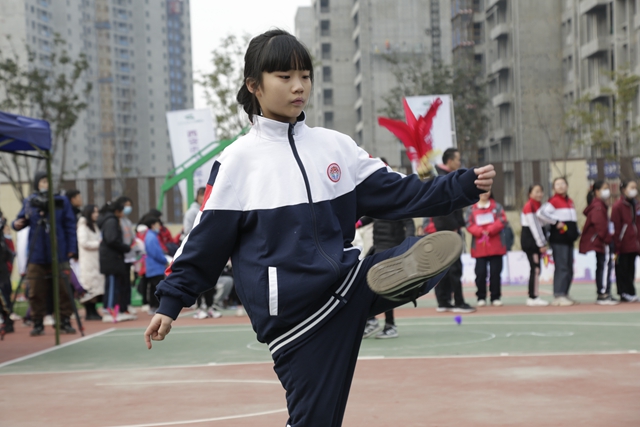 2020年西安浐灞生态区首届青少年三跳竞赛开赛