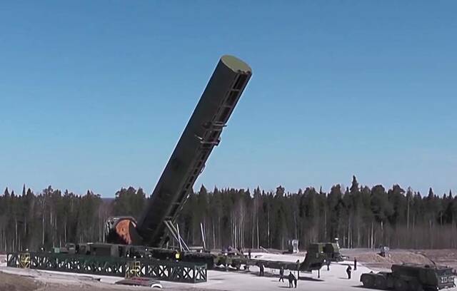 俄罗斯"萨尔马特"洲际弹道导弹系统将于2022年开始战斗值勤