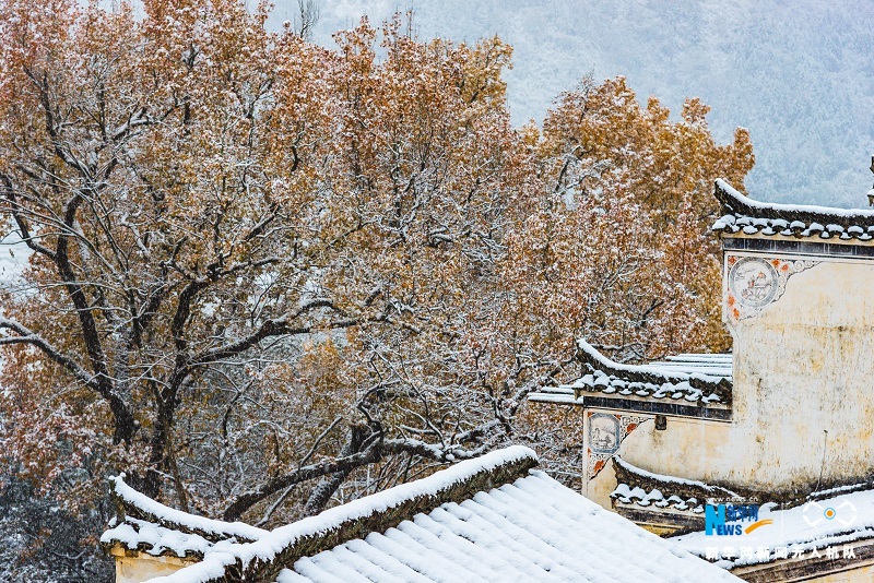 Pemandangan Salju Desa Terindah Provinsi Jiangsu
