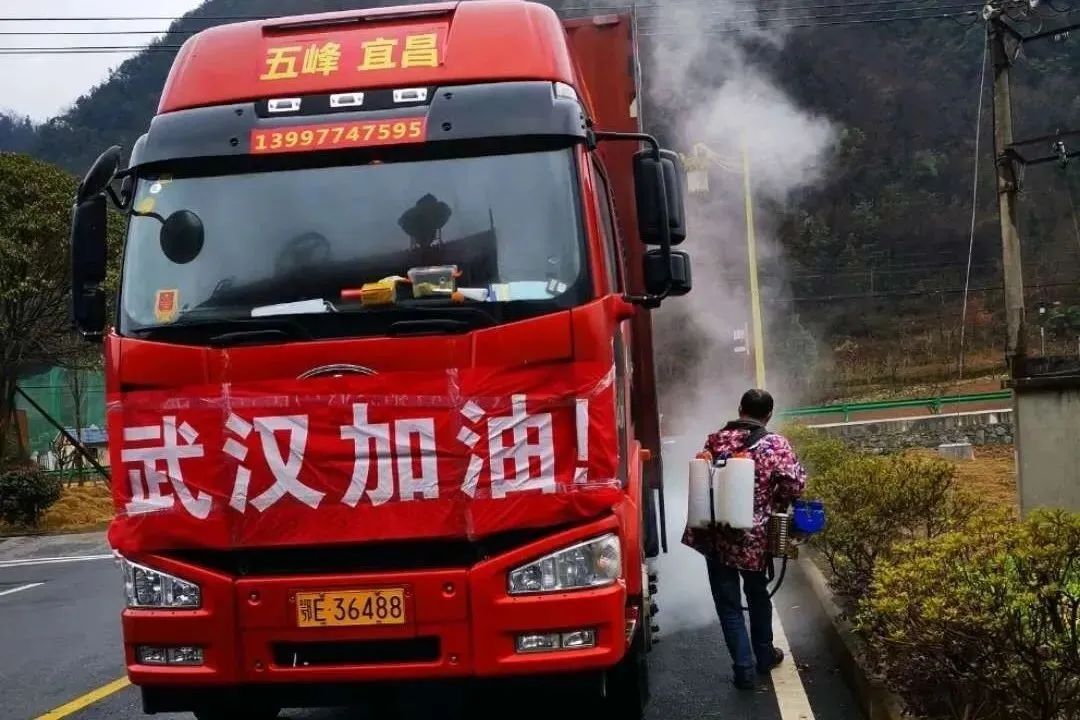 人民日报：肩挑背扛！他们从大山里凑了85吨物资送武汉，还留下一