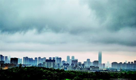 江城迎来好一场春雨