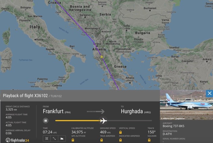 德国一波音737客机通讯中断 意大利战机紧急拦截