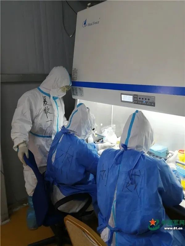 「中国军网」抗击疫情，这是中国军人的战斗效率！