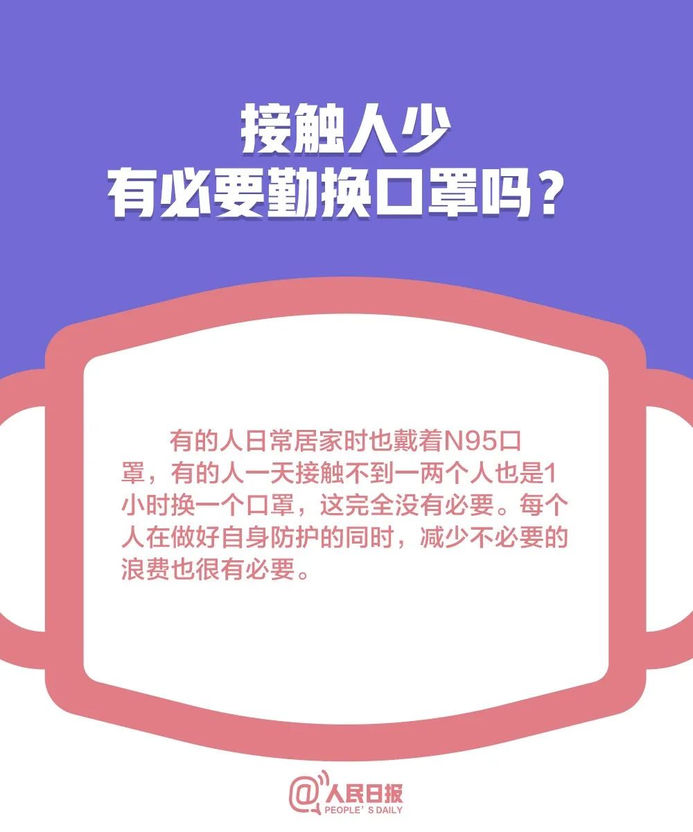 「人民日报」低风险地区可以摘口罩了吗？关于口罩的10个最新问题