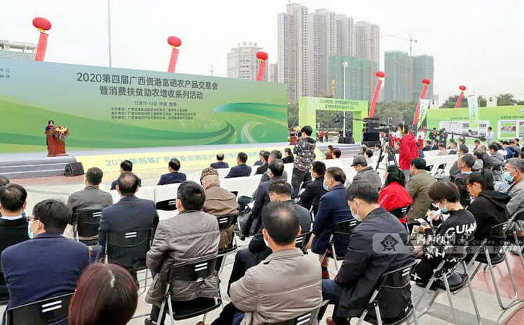 第四届广西贵港富硒农产品交易会开幕 签约近30亿