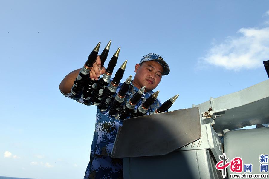 大洋见证——北部战区海军东平湖舰举行入列3周年纪念活动