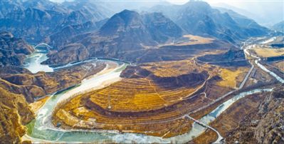 北京永定河启动冬季生态补水