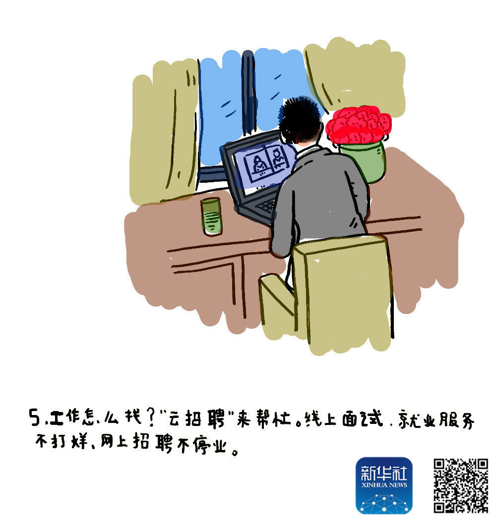 【新华网】漫“话”抗疫丨这些“硬核”政策全力支持就业！