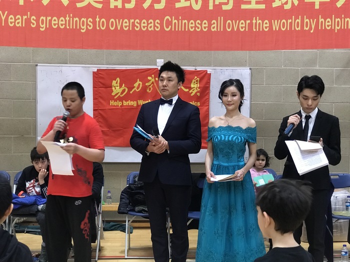 图片默认标题_fororder_助理武术入奥发起人林存国（左一）致欢迎词（图片由主办方提供）