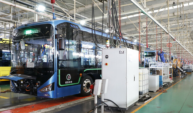 聊城中通客车：聚焦新能源 打造智能驾驶客车