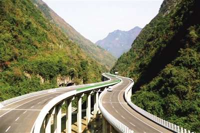 西乡至镇巴高速建成通车 今年底陕西实现县县通高速