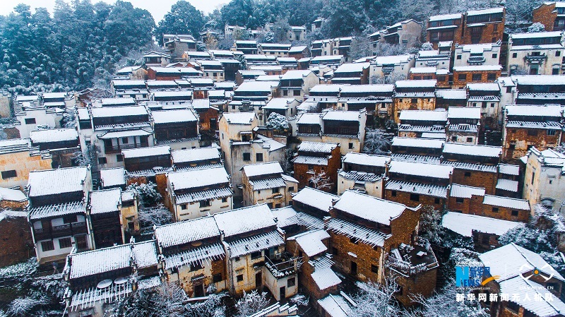 Pemandangan Salju Desa Terindah Provinsi Jiangsu