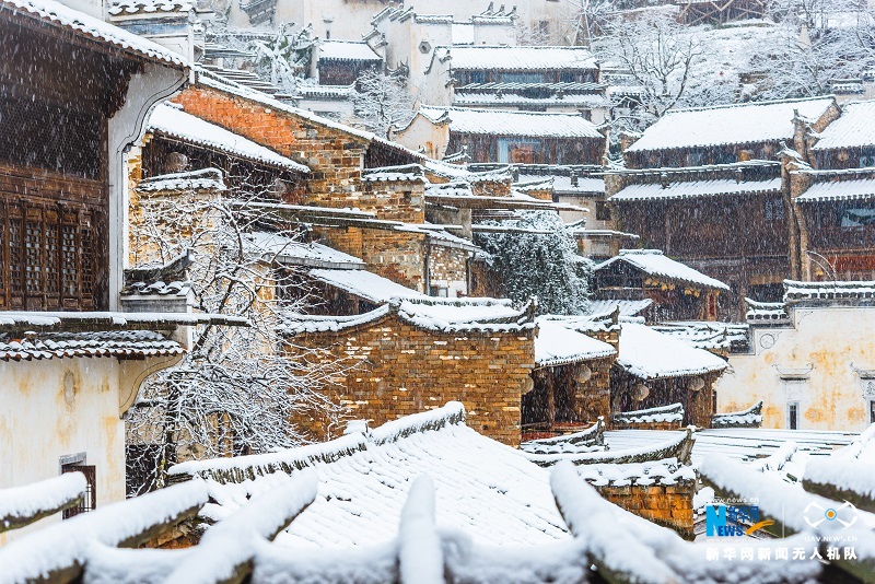 Pemandangan Salju Desa Terindah Provinsi Jiangsu