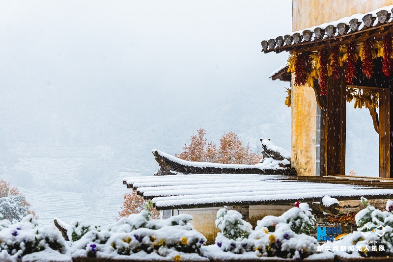 Pemandangan Salju Desa Terindah Provinsi Jiangsu