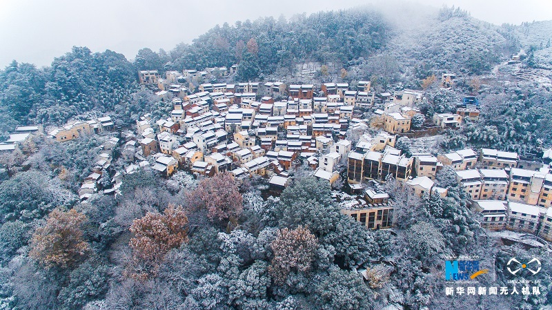 Pemandangan Salju Desa Terindah Provinsi Jiangsu