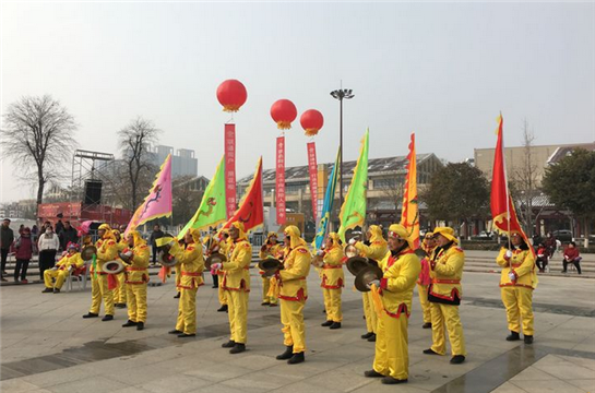 西安年·最中国|2019高陵区民俗展演专场活动增添节日氛围