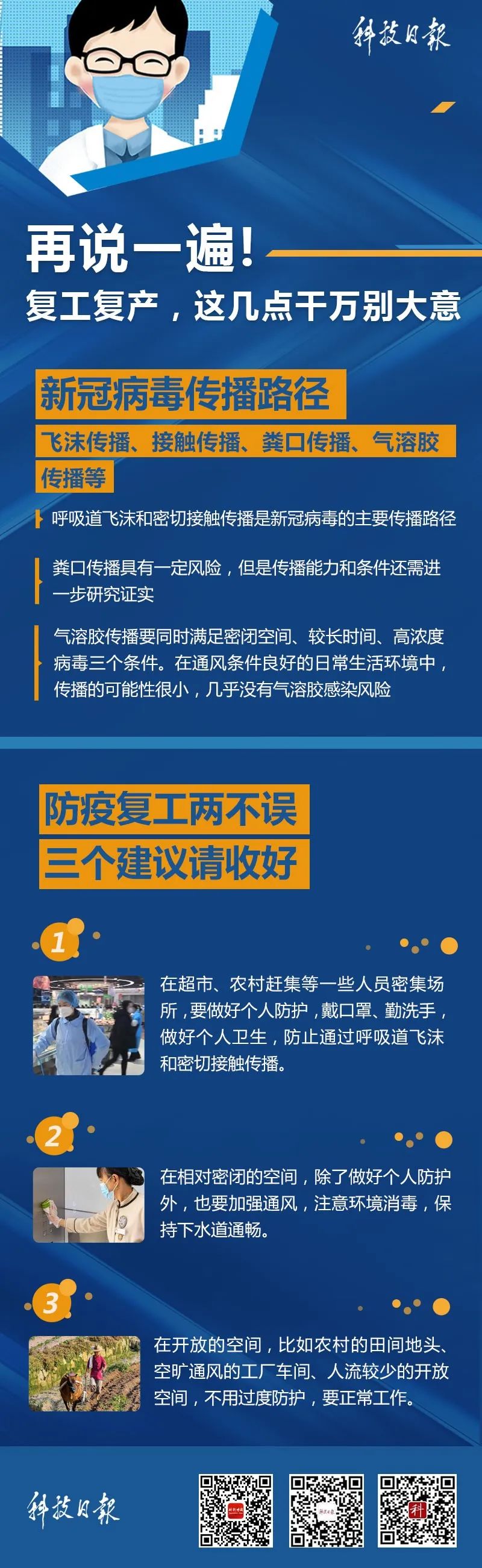 「科技日报」再说一遍！复工复产，这几点千万别大意