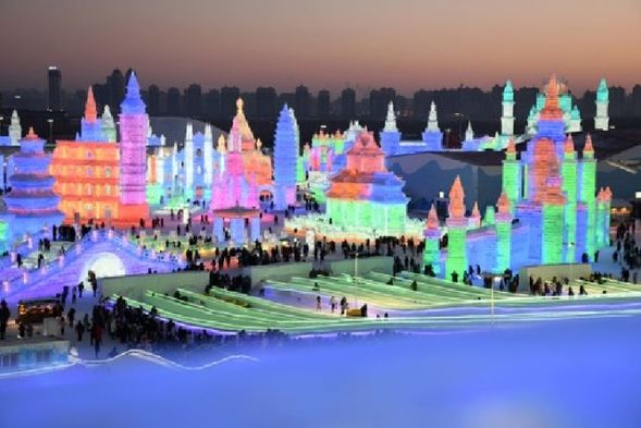 哈尔滨国际冰雪节开幕 助推东北经济发展