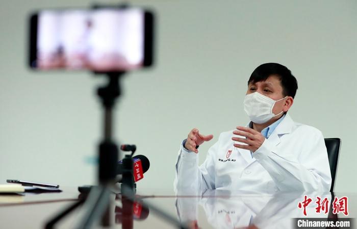 「中新网」专访张文宏：新冠肺炎全球蔓延非常令人忧虑