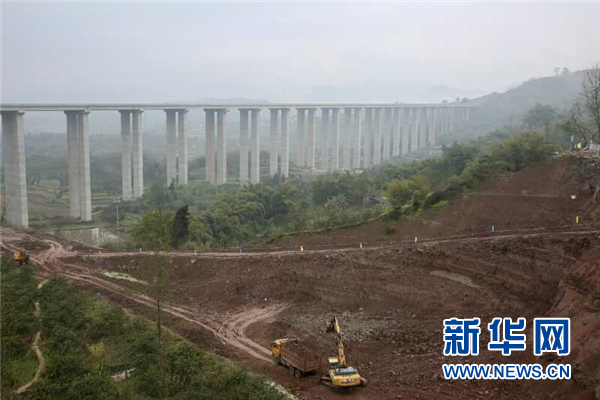 重庆渝北两条重要交通干线项目复工 力争按原计划于今年底通车