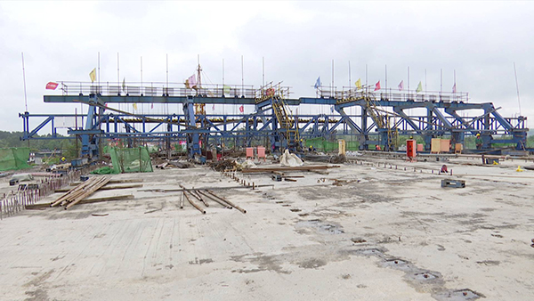 图片默认标题_fororder_正在建设的环天府新区快速通道-眉山市交通运输局-供图