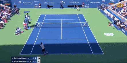 GIF-美网黑马到底多恐怖? 十八般武艺样样精通