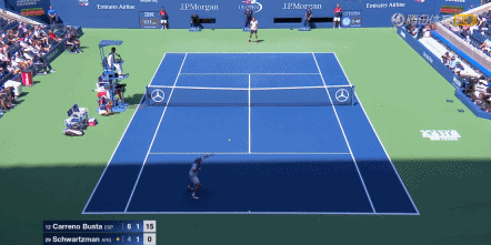GIF-美网黑马到底多恐怖? 十八般武艺样样精通