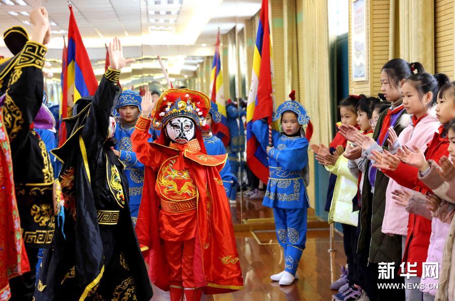 安徽瑶海：传统文化表演迎新年