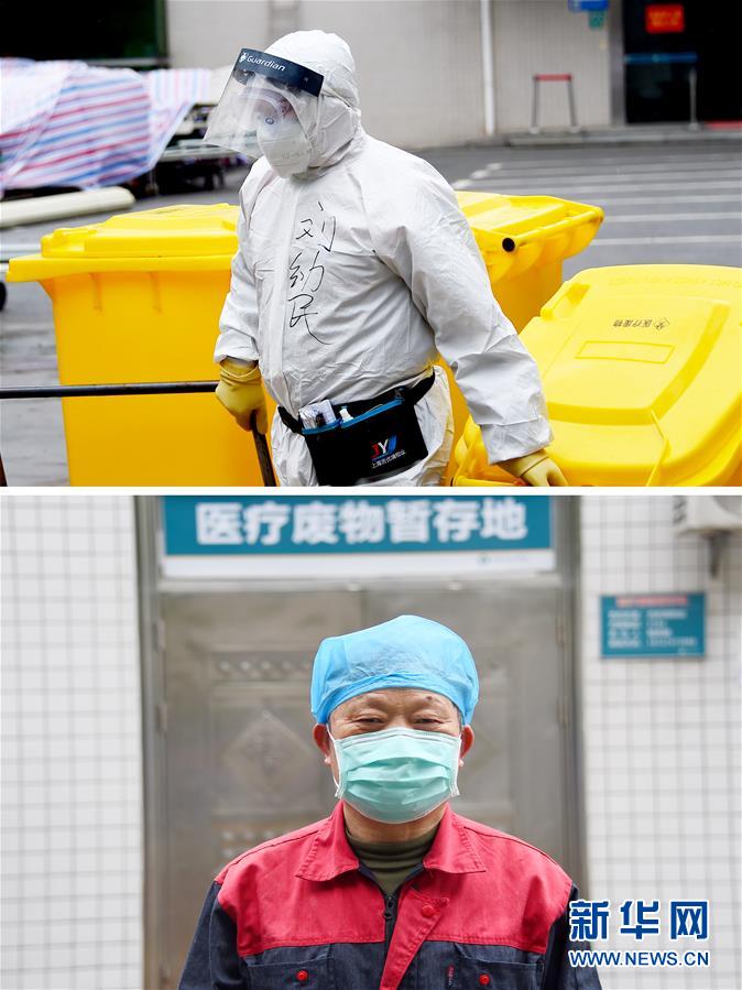 #新华网#湖北孝感：“疫”线“清洁卫士”