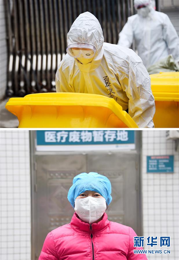 #新华网#湖北孝感：“疫”线“清洁卫士”