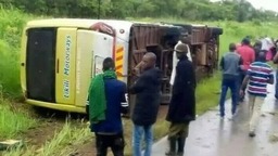 赞比亚中央省发生一起严重交通事故 致5死55伤