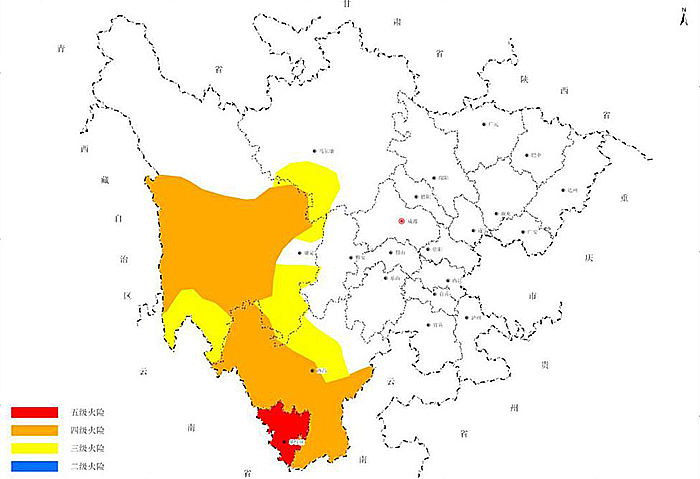 四川发布3月上旬森林草原火险趋势预报 攀枝花等级最高