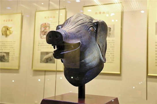 渭南市“萌宠小猪”齐上线 博物馆里迎猪年