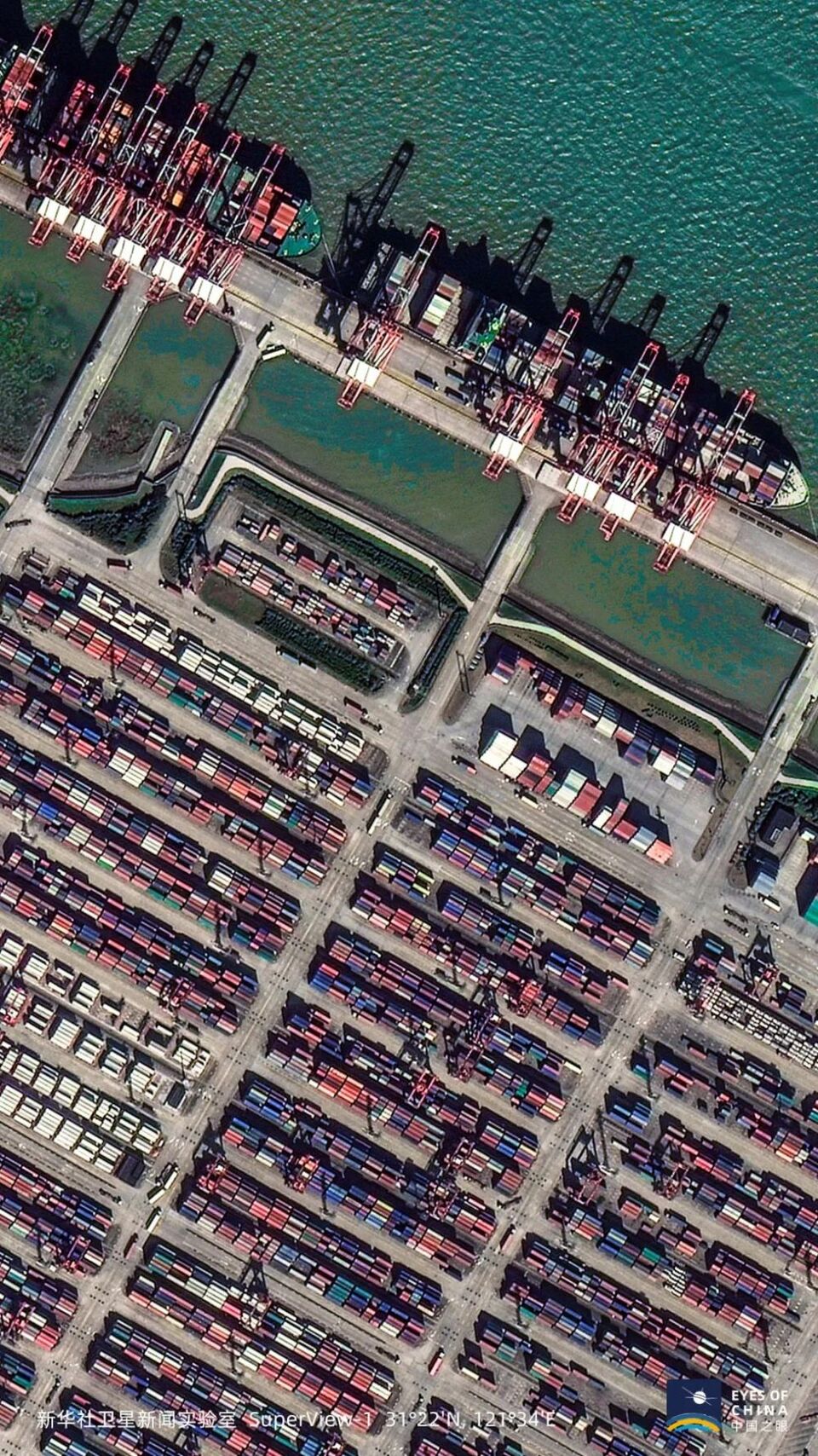 12张卫星图片 回顾2020年不平凡的中国