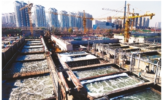 沈阳仙女河污水处理厂完成升级改造