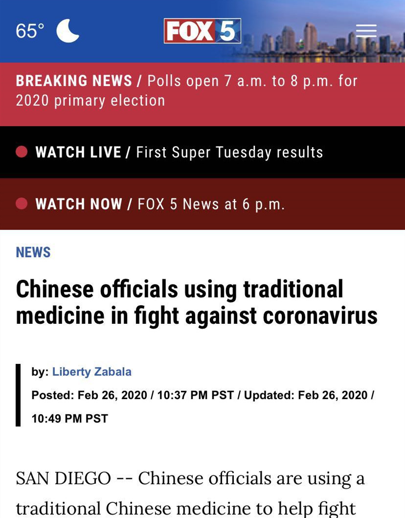 中国日报网■【中国那些事儿】中医药抗“疫”成效明显 外国网友：期待中医能带来更多好消息