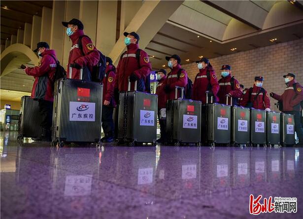 粤赣苏流调工作队分别抵达石家庄