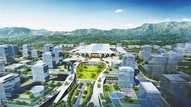 【城市远洋】重庆东站枢纽主体结构2021年开建